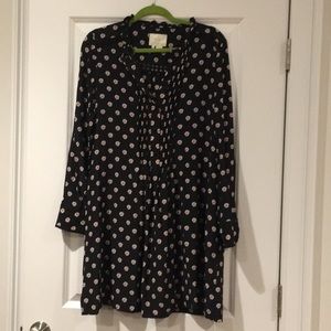 Kate Spade Ditzy Floral Silk Swing Dress